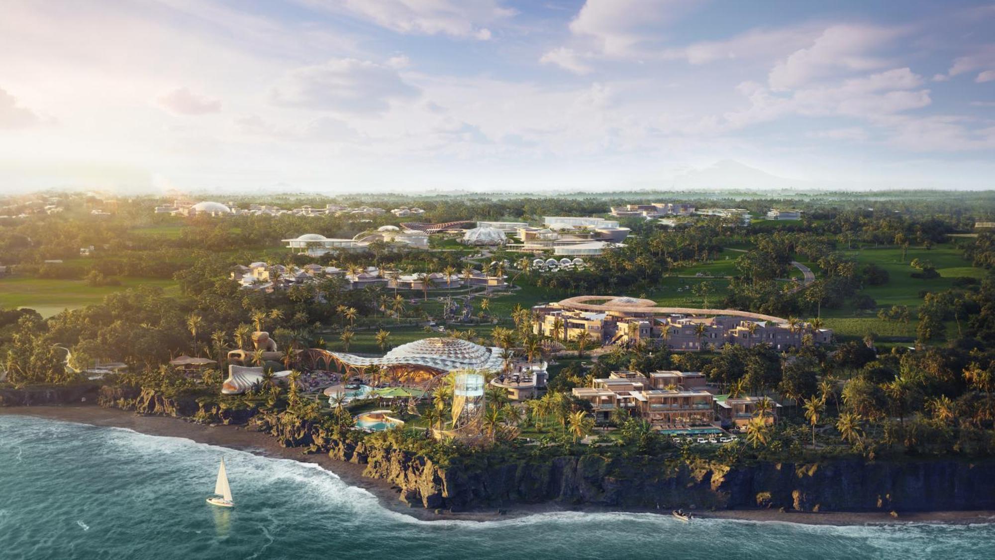 Oshom Bali At Nuanu Creative City Танах Лот Экстерьер фото
